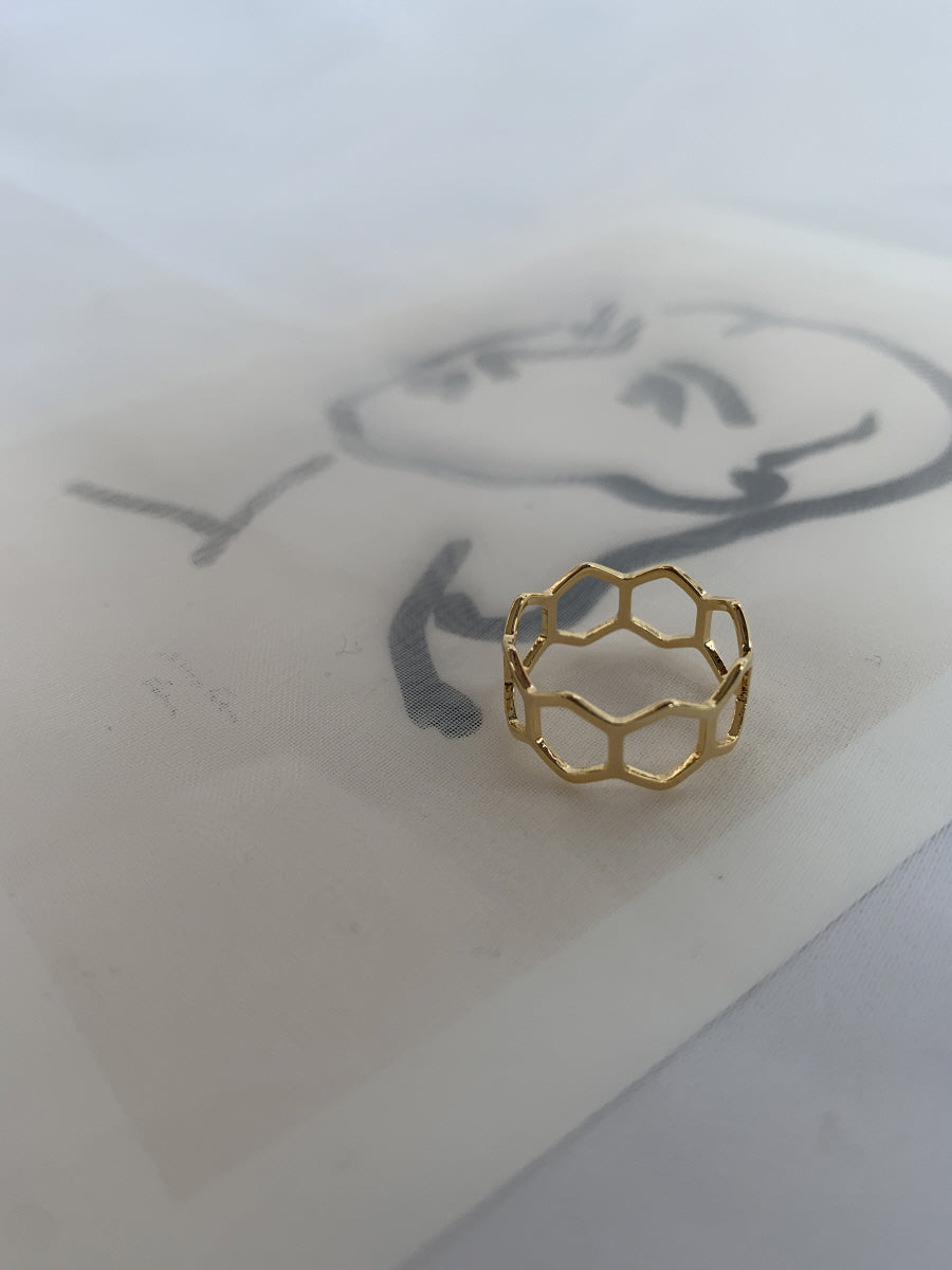 Geometric Honeycomb Open Rings